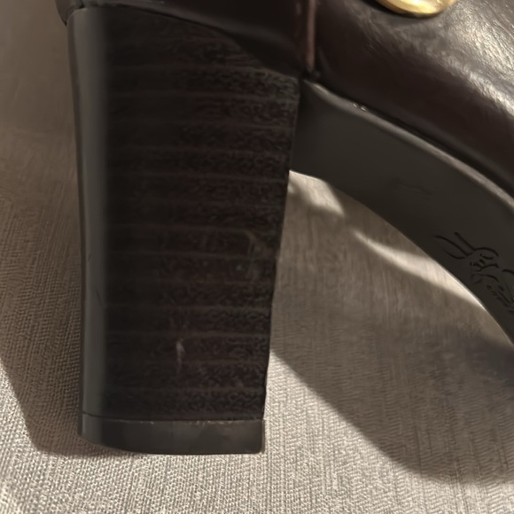 Life Stride ‘Yohanna’ Deep Dark Brown Ankle Booties Braided Trim Size 6.5 New - Picture 14 of 15